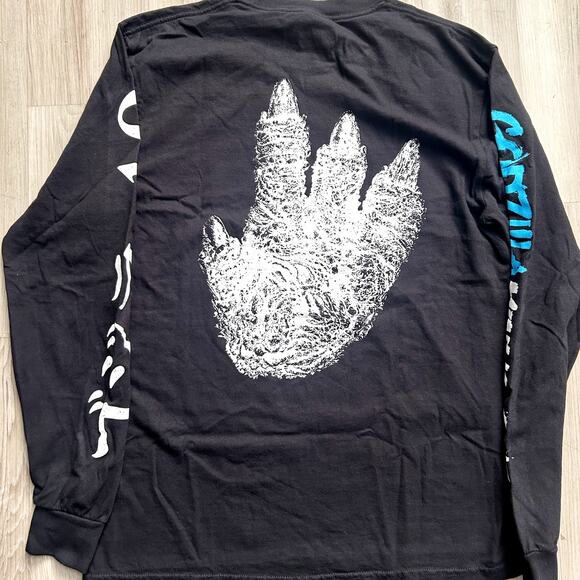 GODZILLA Minus One Rucking Fotten x Ghost Limited Release Long Sleeve Shirt Sz M - Picture 2 of 11